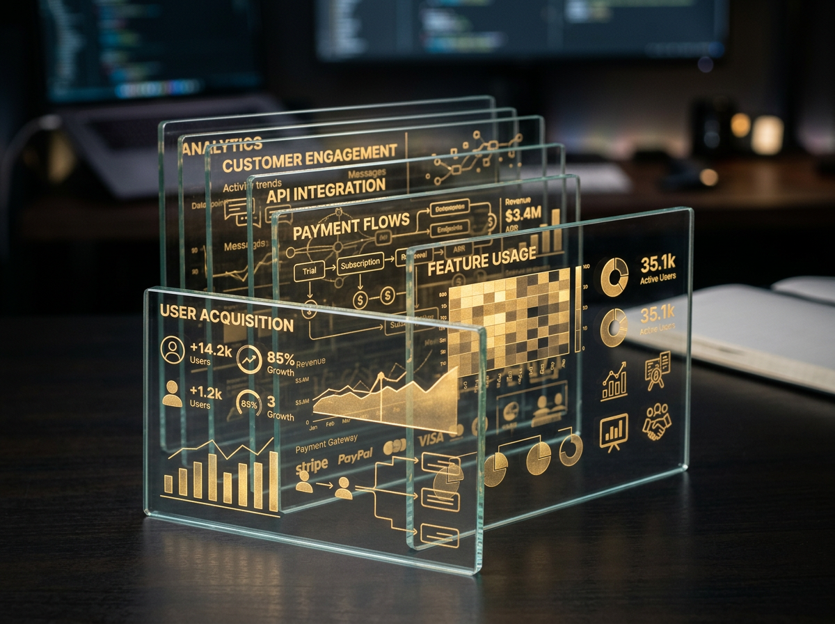 Liquid gold forming data connections